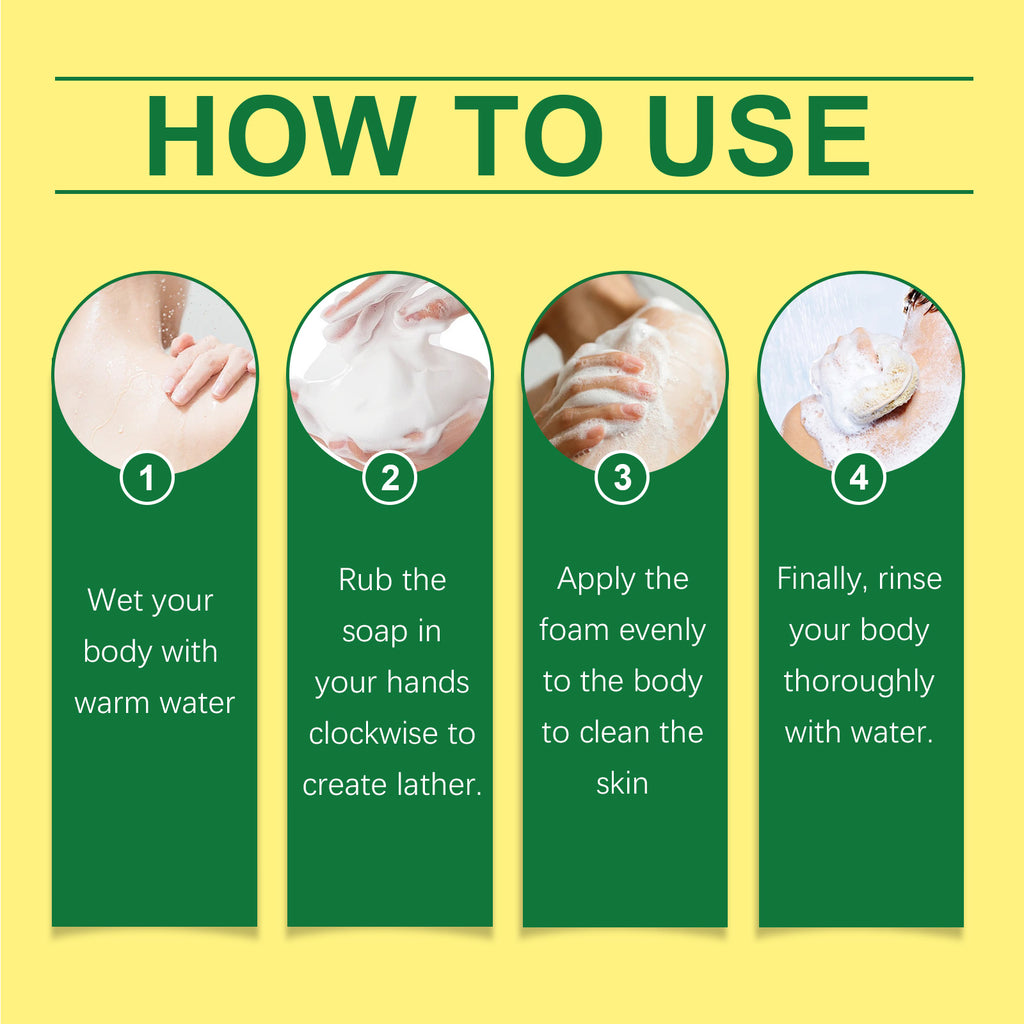 Lemon Refreshing Basil Soap Gently Cleanses Skin, Refreshing Pores, Tender Body Soap For Refreshing Bath