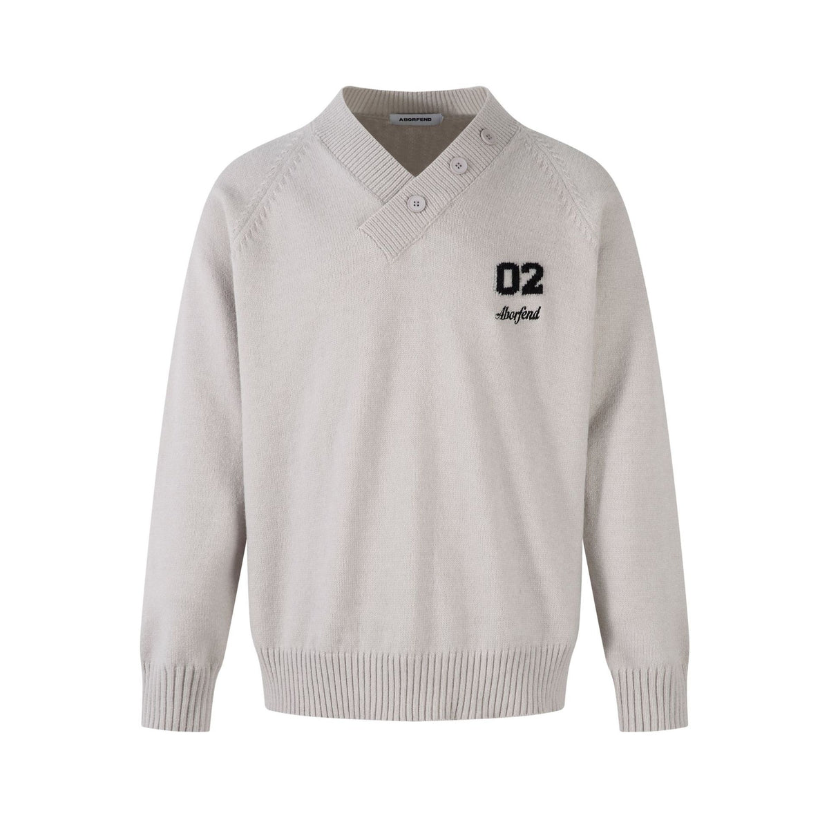 V-neck sweater base sweater