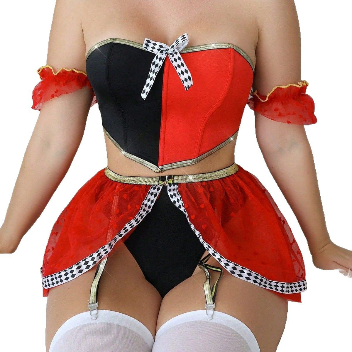 Temptation Cute Maid Uniform Sex Underwear Set Female