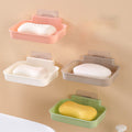 Smiley Free Punching Soap Rack Bathroom Drain Soap Box Toilet Soap Rack Wall Hanging Rack