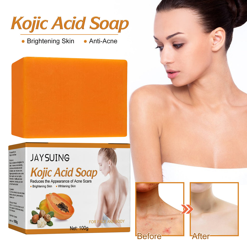 Koji Acid Soap, Clean Moisturizing And Brightening Skin, Lightening Spots, Exfoliating Skin Care Soap